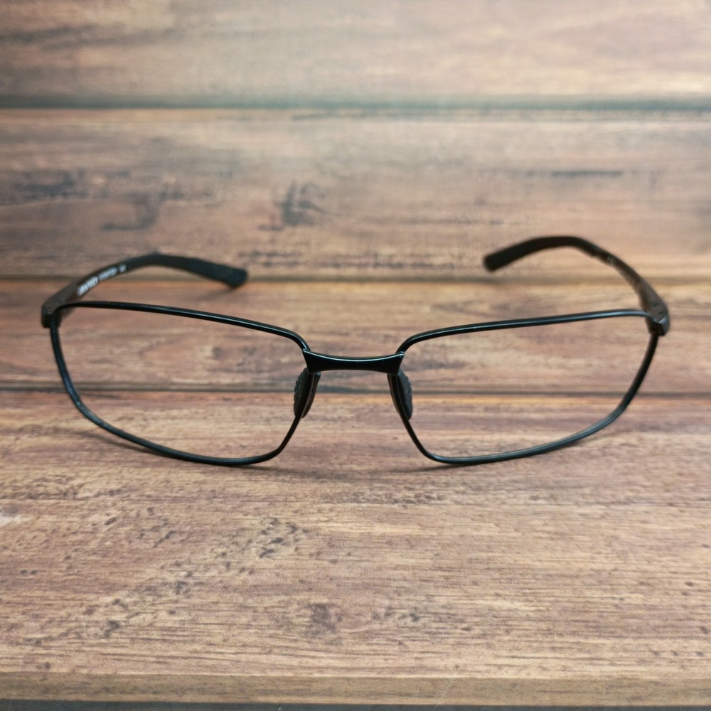 Nike Avid EV0569 001 Mens Black Metal Rectangular Eyeglasses 51-18-140